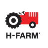 H-Farm's logo is an old fashioned farm tractor