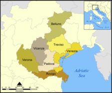 Provinces of Veneto Region